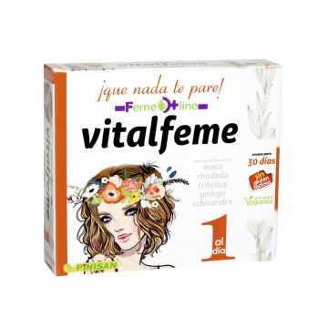 Vitalfeme Vitalidad Feme Line SinGluten Vegan 30caps Pinisan