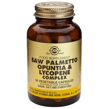 Vio Palmetto Opuntia y Licopeno 50caps Solgar