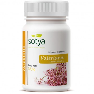 Valeriana 614Mg 60 Perlas Sotya