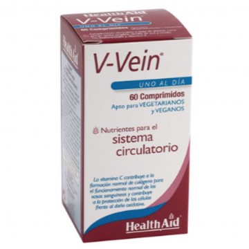 V Vein SinGluten Vegan 60comp Health Aid