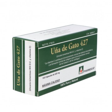 Uña de Gato 300Mg 100caps Fharmocat Gandia