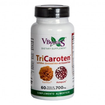 Tricaroten SinGluten 60 Perlas Vbyotics