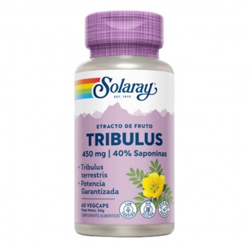 Tribulus 450Mg SinGluten Vegan 60caps Solaray