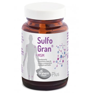 SulfoGran MSM Plus 500Mg 100comp El Granero Integral