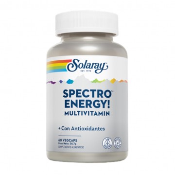 Spectro VEG Energy Multivitamin Vegan 60caps Solaray