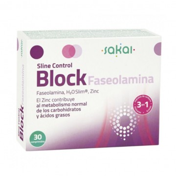 Sline Control Block Faseolamina SinGluten Vegan 30comp Sakai