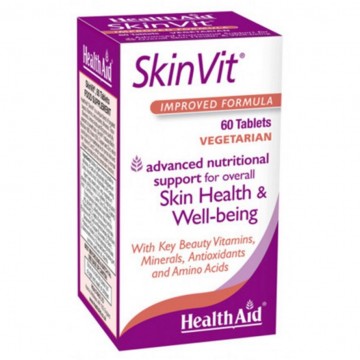 Skin Vitamin & Minerales 30comp Health Aid