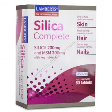 Silica Complete Cabello Piel Uñas 60comp Lamberts