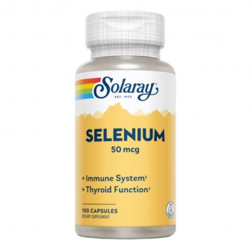 Selenio 50Mg 100caps Solaray