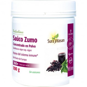 Sauco Zumo en Polvo SinGluten Vegan 100g Sura Vitasan