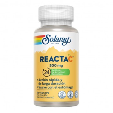 Reacta-C 500Mg 60caps Solaray