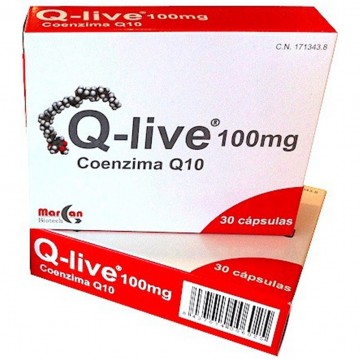 Q-Live Coenzima Q10 30caps Margan