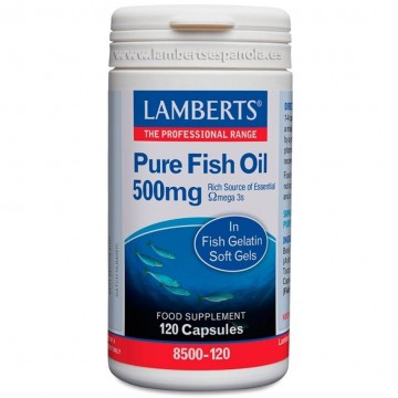 Pure Fish Oil 500Mg 120caps Lamberts