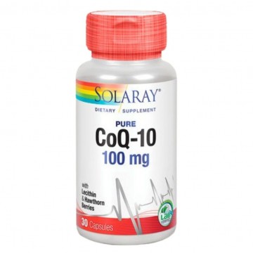 Pure CoQ10 100mg 30caps Solaray