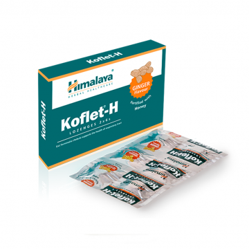 Pastillas Garganta Jengibre Koflet-H 12past Himalaya Herbals