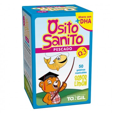 Osito Sanito Pescado Omega-3 50gummies Tong-Il