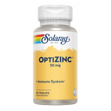 OptiZinc ZN y vitamina B6 60caps Solaray