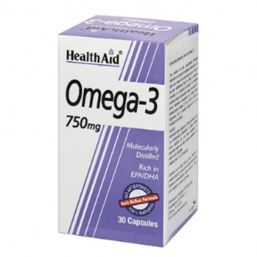 Omega-3 750Mg 30caps Health Aid