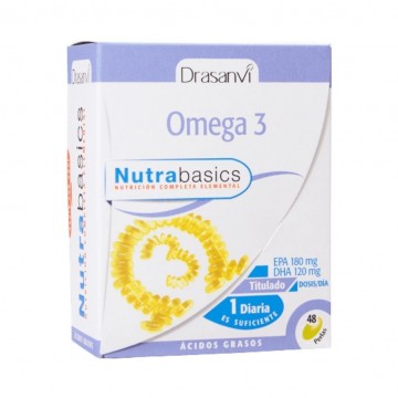 Omega-3 1000mg Nutrabasics 48 Perlas Drasanvi