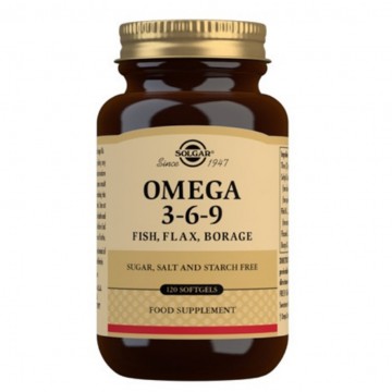 Omega 3-6-9 SinGluten 60 Perlas Solgar