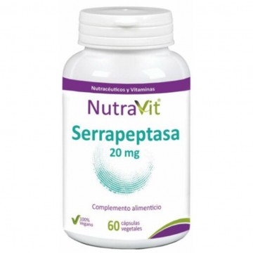 Nutravit Serrapeptasa Vegan 60caps