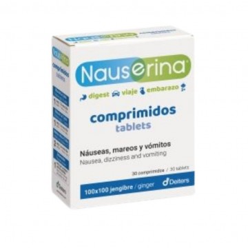 Nauserina Nauseas y Mareos SinGluten 30comp Deiters