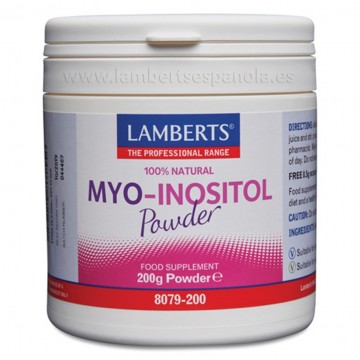 Myo-Inositol Polvo Vegan 200g Lamberts