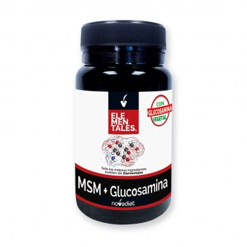 MSM+Glucosamina Elementales 40caps Nova Diet