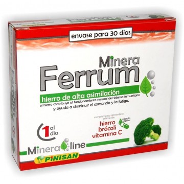 Minera Ferrum Mineraline 30caps Pinisan