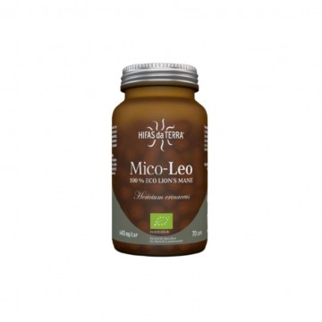 Melena de Leon Mico Leo 640Mg SinGluten Eco Vegan 70caps Hifas Da Terra