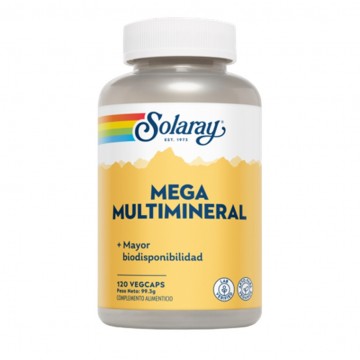 Mega Multi Mineral Vegan 120caps Solaray