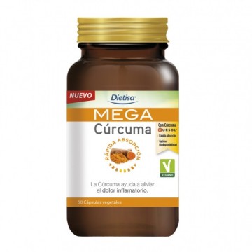 Mega Curcuma Vegan 50caps Dietisa