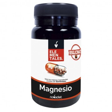 Magnesio Elementales SinGluten Vegan 90comp Nova Diet