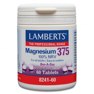 Magnesio 375Mg 60comprimidos Lamberts