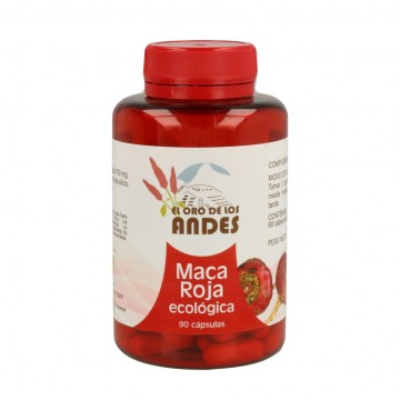 Maca Roja Bio 90caps El Oro De Los Andes