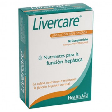 Livercare Salud Higado SinGluten 60comp Health Aid