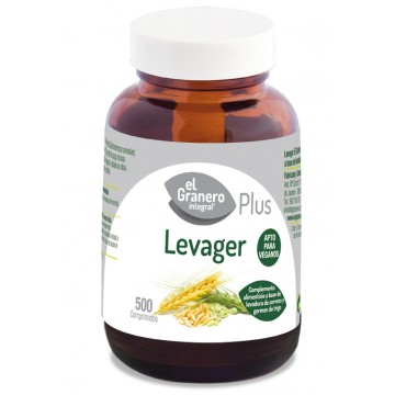 Levager Plus 400Mg Vegan 500comp El Granero Integral