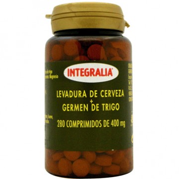 Levadura de Cerveza y Germen Trigo 280comp Integralia