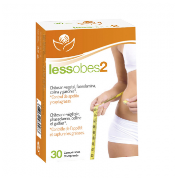 Lessobes 2 Control Calorias SinGluten Vegan 30caps Bioserum