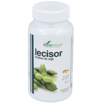 Lecitina de Soja Lecisor 125 Perlas Soria Natural