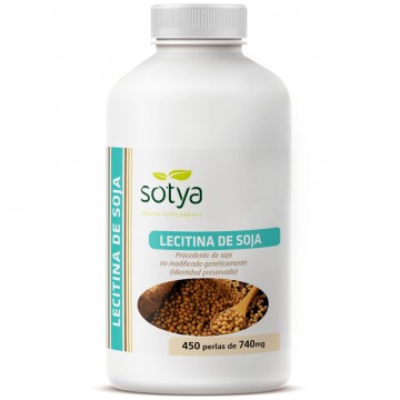 Lecitina de Soja 500Mg 450 Perlas Sotya