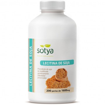 Lecitina de Soja 1600mg 200 Perlas Sotya