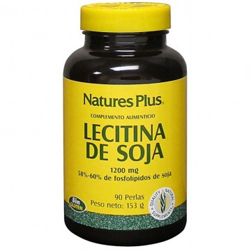 Lecitina de Soja 1200Mg SinGluten 90 Perlas Nature'S Plus