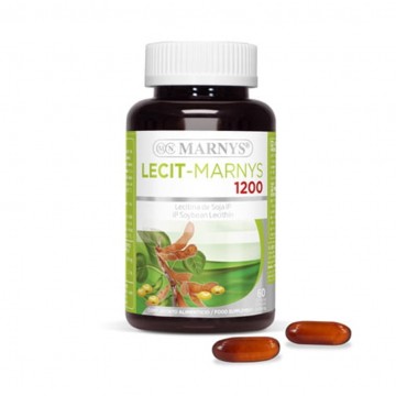 Lecitina de Soja 1200mg 60 Perlas Marnys