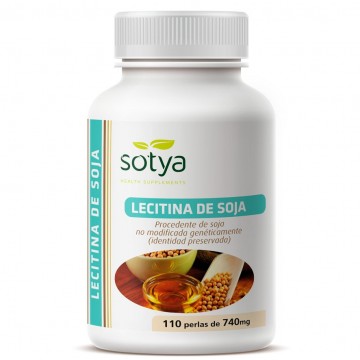 Lecitina de Soja 110 Perlas 740mg Sotya