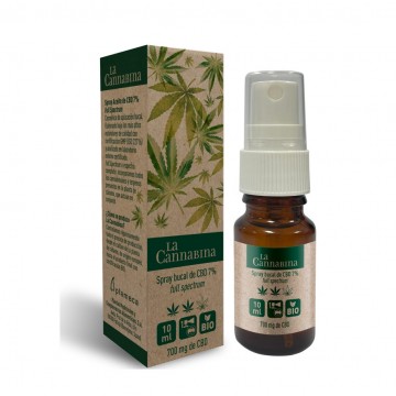 La Cannabina Spray CBD 7% Full Spectrum 10ml Plameca