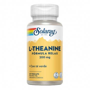 L-Teanina 200Mg SinGluten 45caps Solaray