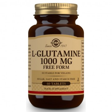 L-Glutamina 1000Mg SinGluten Vegan 60comp Solgar