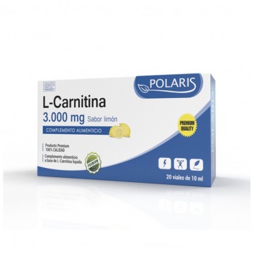 L-Carnitina Limon 3000Mg 20 Viales Polaris