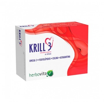 Krill-3 60 Perlas Herbovita